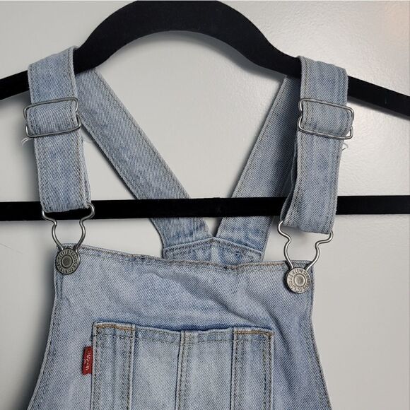 LEVI'S light wash denim Shortall - Picture 5 of 9
